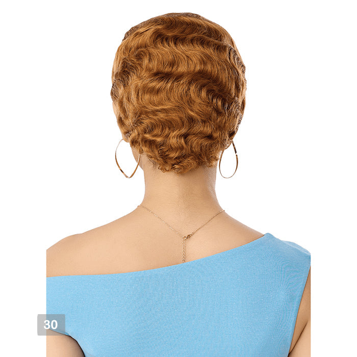 Outre Premium Duby Dazzle 100% Human Hair Glueless 13x4 Lace Frontal Wig - HH-OCEAN WAVE PIXIE