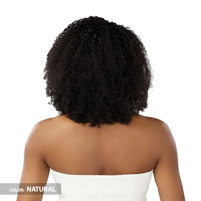 Sensationnel 13A Unprocessed 100% Virgin Human Hair Half Wig - 13A HALF WIG KINKY BURMESE CURL 14"
