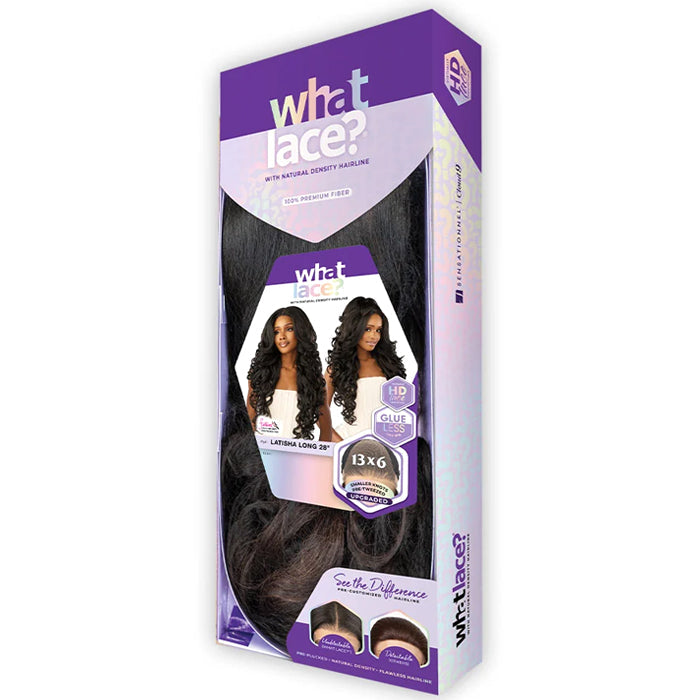 Sensationnel Cloud 9 Glueless What Lace Swiss 13x6 HD Lace Front Wig - LATISHA LONG 28″