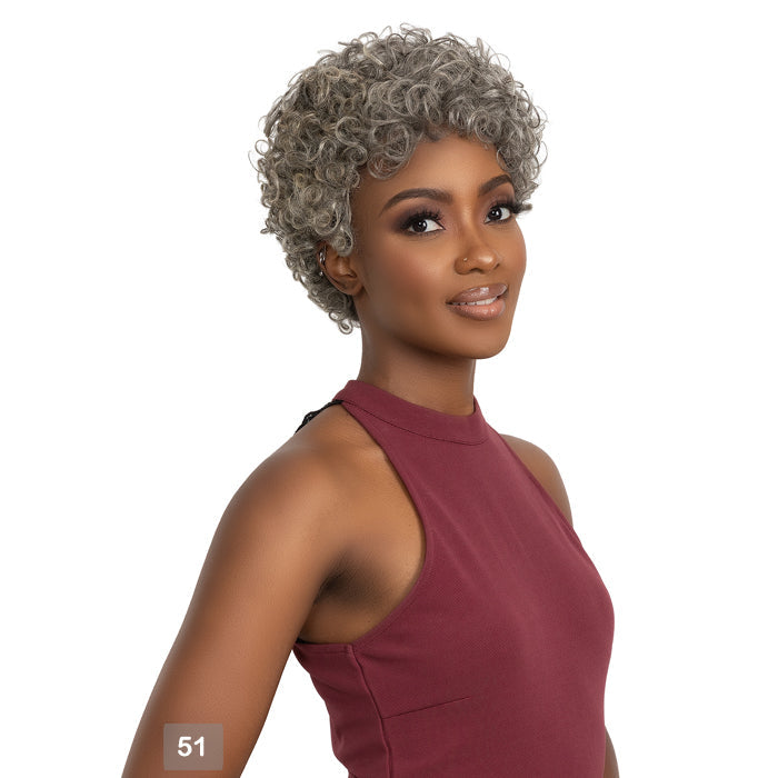 Janet Collection LEVARA 100% Virgin Human Hair Wig - LOXY
