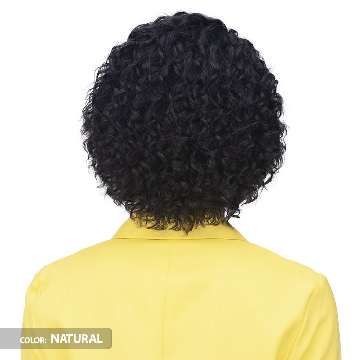 Bobbi Boss 100% Unprocessed Human Hair HD 4" Deep Lace Part Wig- MHLF653 HARRIET