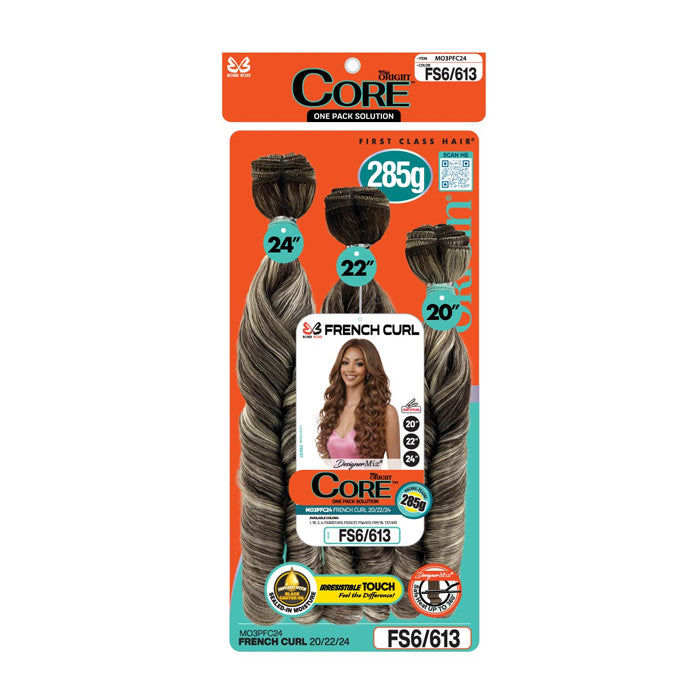 Bobbi Boss Miss Origin Core One Pack 3PCS Weave - CORE FRENCH CURL (20"/22"/24")