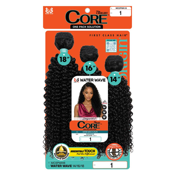 Bobbi Boss Miss Origin Core One Pack 3PCS Weave - WATER WAVE (14"/16"/18")