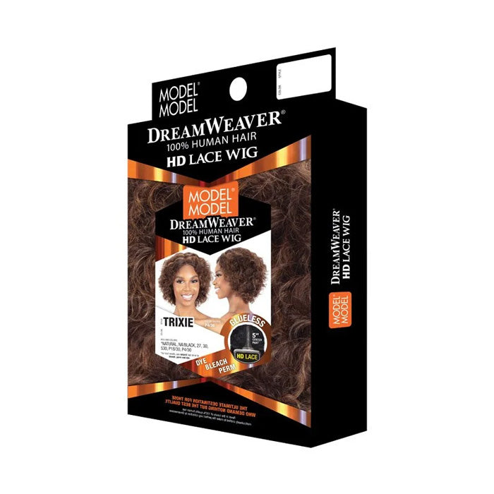 Model Model Dream Weaver Glueless 100% Human Hair HD Lace Wig - TRIXIE