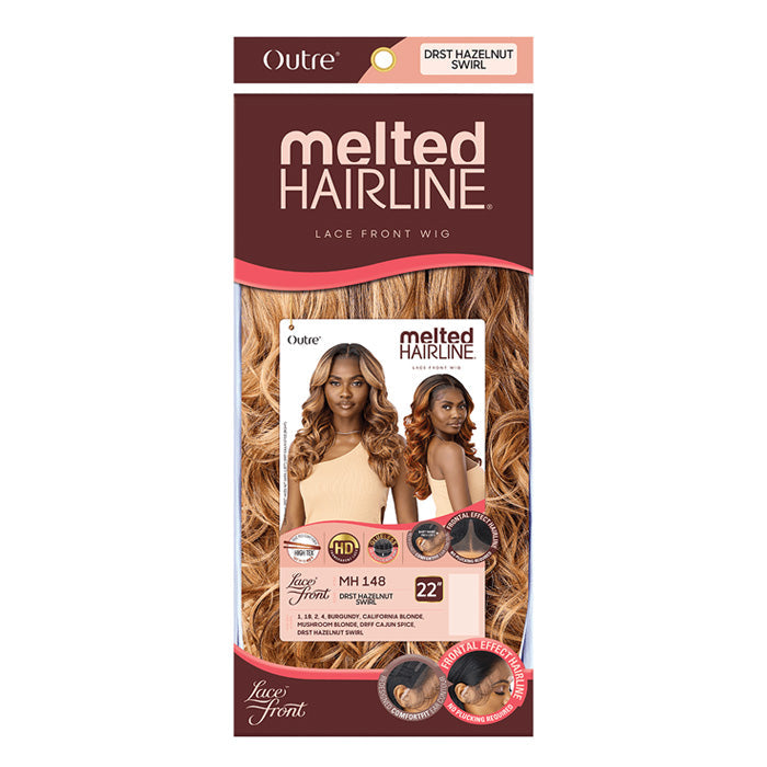 Outre Melted Hairline Glueless HD Transparent Lace Front Wig - MH 148