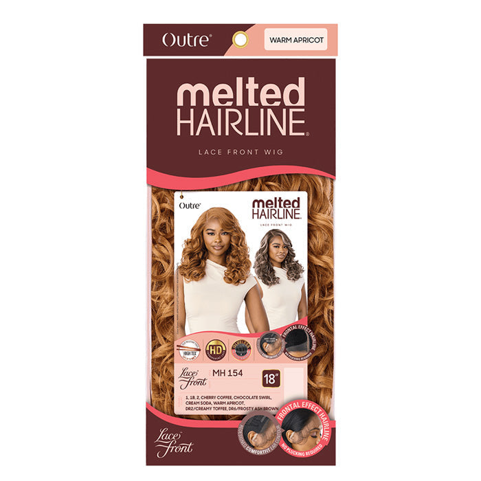 Outre Melted Hairline Glueless HD Transparent Lace Front Wig - MH 154