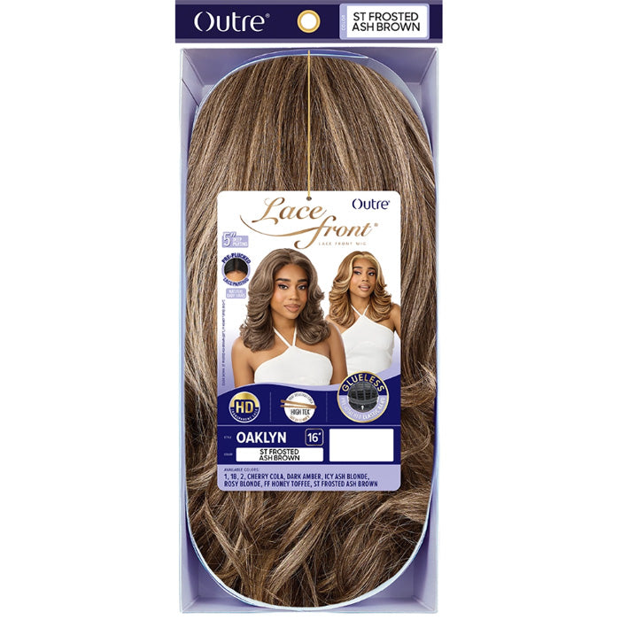 Outre Lace Front Glueless HD Transparent Lace Front Wig - OAKLYN