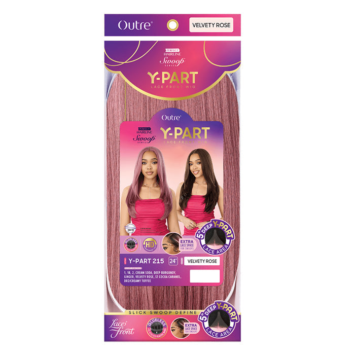 Outre Perfect Hairline Swoop Series Y-PART Glueless 13x4 HD Transparent Lace Front - Y-PART 215