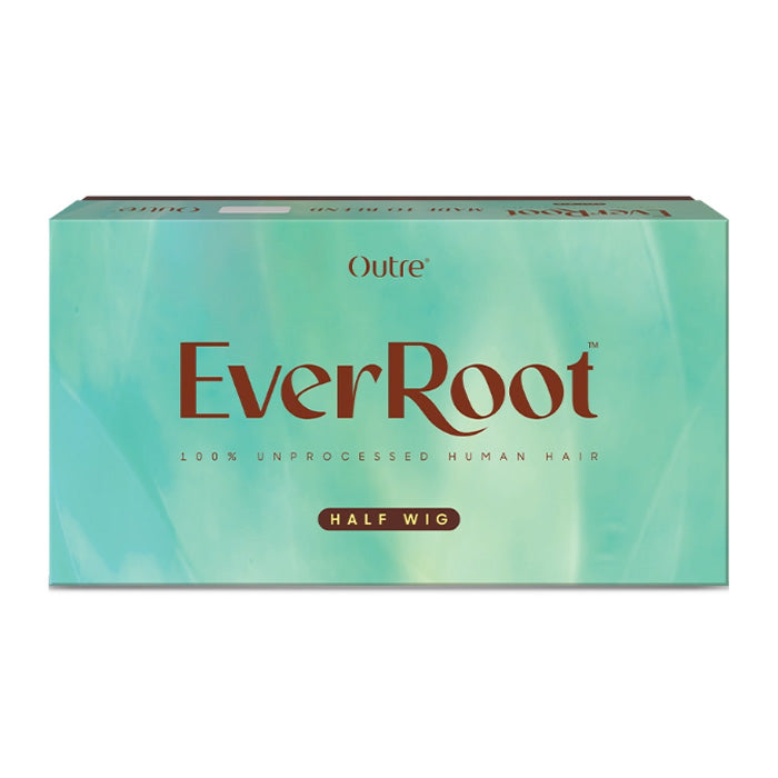 Outre EverRoot 100% Unprocessed Human Hair Half Wig - HH-SPANISH WAVES 10"