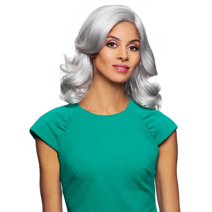 Foxy Silver Collection Fusion Heat Natural J-Part Lace Wig - BROOKE