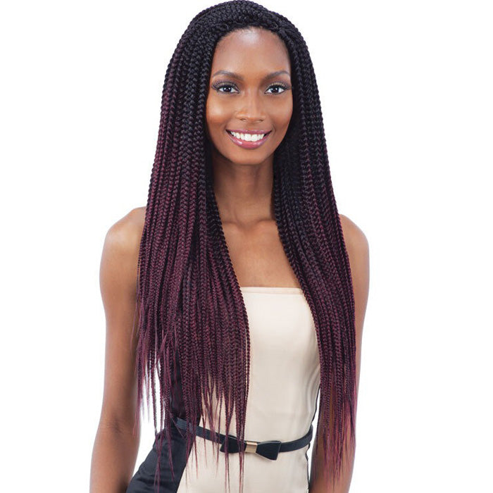 Freetress Crochet Braid 2X PRE-STRETCHED NIGERIAN BRAID 24 Inch ...