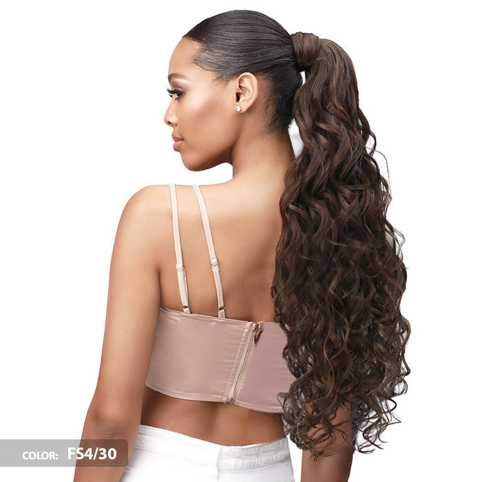 Bobbi Boss Up Pony Series Ponytail - BOSS UP ROMANCE CURL 24"