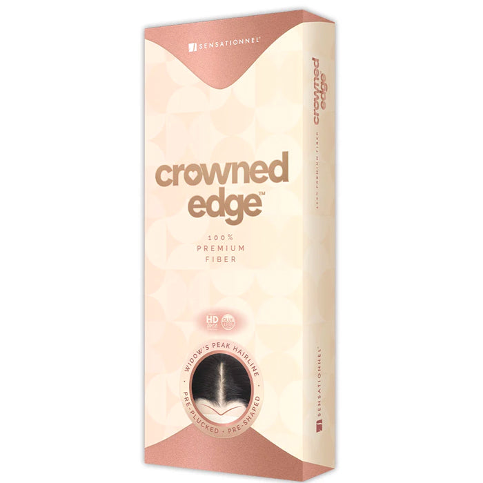 Sensationnel Crowned Edge Glueless 13x5 HD Lace Frontal Wig - CROWNED EDGE OCEAN WAVE 28″