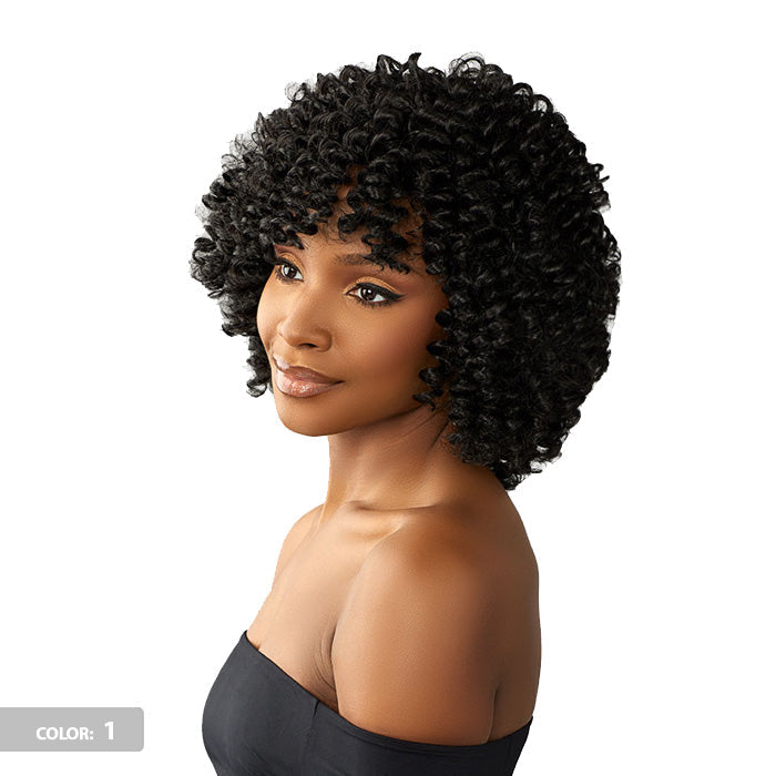 Sensationnel ModCut Human Hair Blend Weave - MODCUT SPIRAL CURL 10S