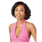 Outre Premium Duby Dazzle 100% Human Hair Glueless 13x4 Lace Frontal Wig - HH-ROSE CURLS 10