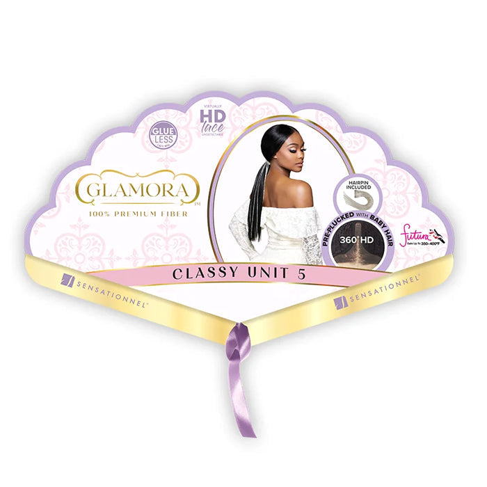 Sensationnel Glamora Glueless 13x4 HD Lace Frontal Wig - CLASSY UNIT 5