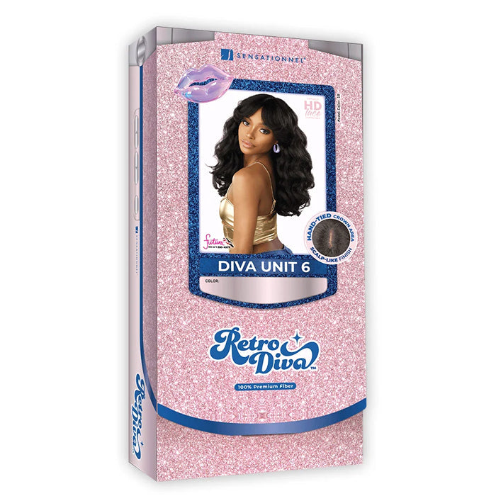 Sensationnel Retro Diva HD Transparent Lace Part Wig - RETRO DIVA UNIT 6