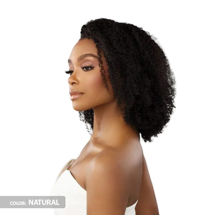 Sensationnel 13A Unprocessed 100% Virgin Human Hair Half Wig - 13A HALF WIG KINKY BURMESE CURL 14"