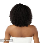 Sensationnel 13A Unprocessed 100% Virgin Human Hair Half Wig - 13A HALF WIG KINKY BURMESE CURL 14"