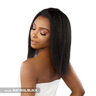 Sensationnel 13A Unprocessed 100% Virgin Human Hair Half Wig - 13A HALF WIG KINKY STRAIGHT 18"