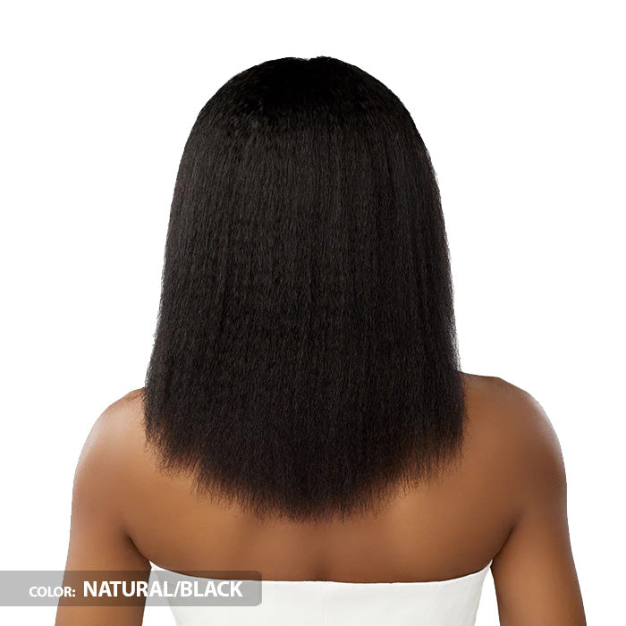 Sensationnel 13A Unprocessed 100% Virgin Human Hair Half Wig - 13A HALF WIG KINKY STRAIGHT 18"