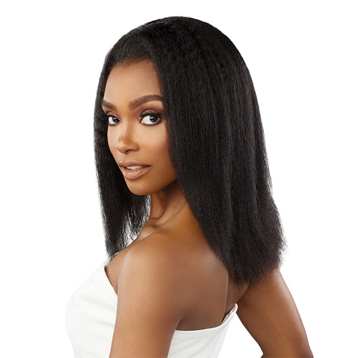 Sensationnel 13A Unprocessed 100% Virgin Human Hair Half Wig - 13A HALF WIG KINKY STRAIGHT 18"