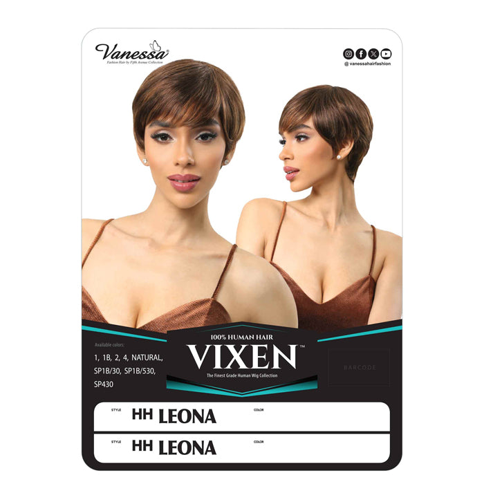 Vanessa Vixen 100% Human Hair Full Wig - HH LEONA