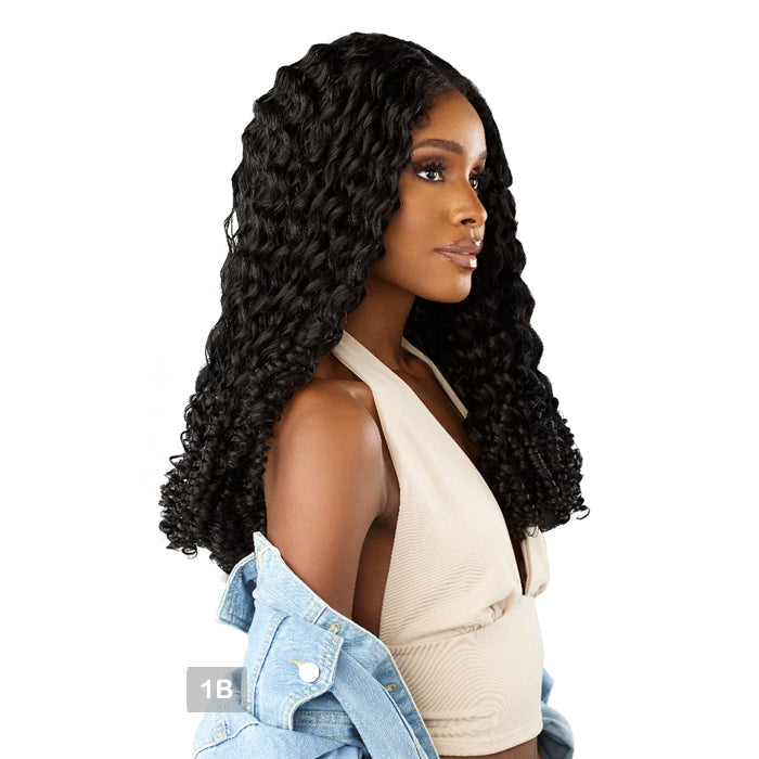 Sensationnel Curls Kinks & Co. Glueless HD Lace Front Wig - Y-Part Kinky Burmese Curl 22”