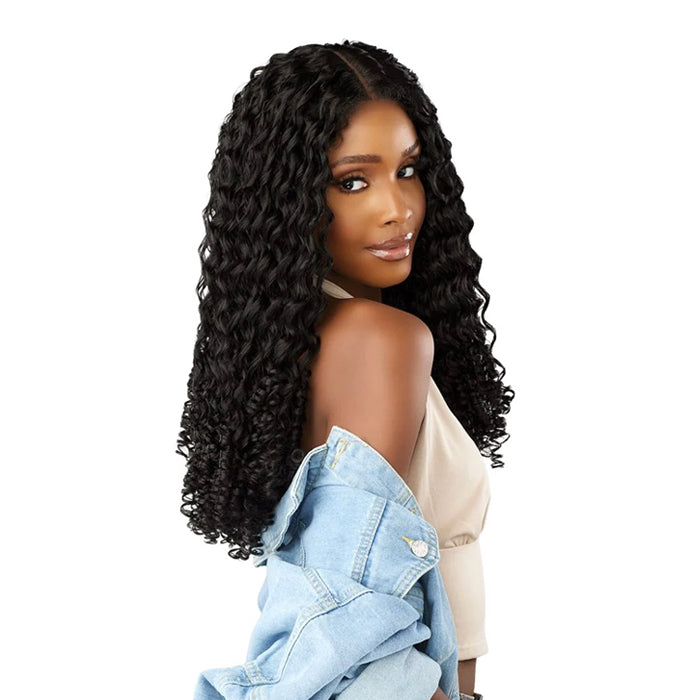 Sensationnel Curls Kinks & Co. Glueless HD Lace Front Wig - Y-Part Kinky Burmese Curl 22”