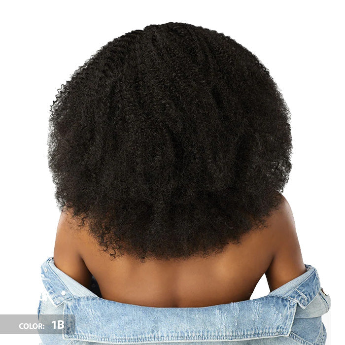 Sensationnel Curls Kinks Textured Lace Kinky Edges Glueless Y-Part HD Lace Wig -KINKY MONGOLIAN 18"