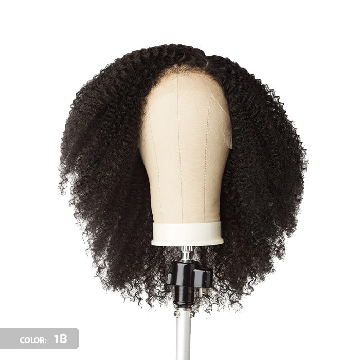 Sensationnel Curls Kinks Textured Lace Kinky Edges Glueless Y-Part HD Lace Wig -KINKY MONGOLIAN 18"
