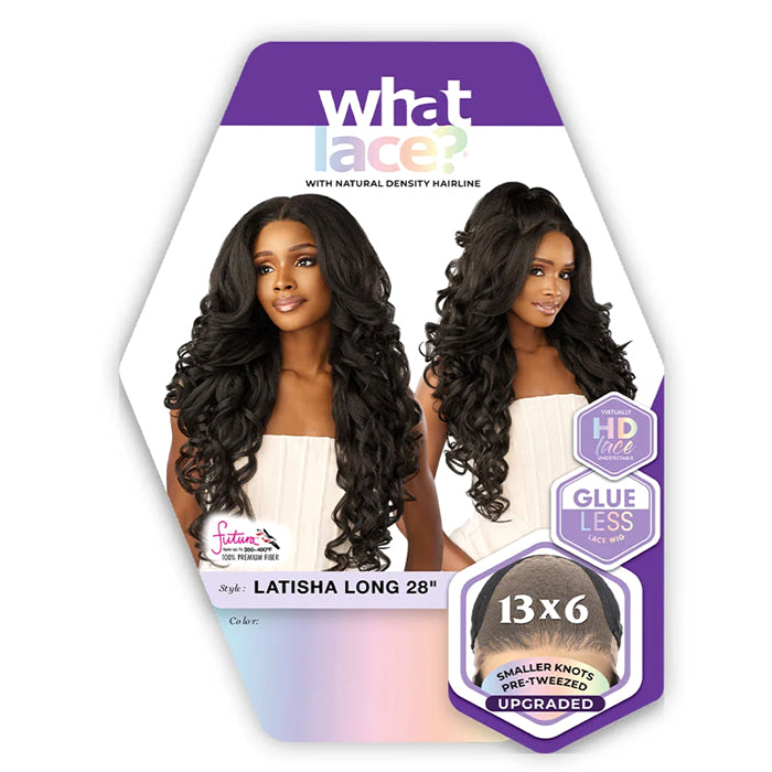 Sensationnel Cloud 9 Glueless What Lace Swiss 13x6 HD Lace Front Wig - LATISHA LONG 28″