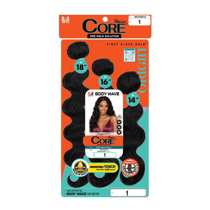 Bobbi Boss Miss Origin Core One Pack 3PCS Weave - CORE MULTIPACK BODY WAVE (14"/16"/18")