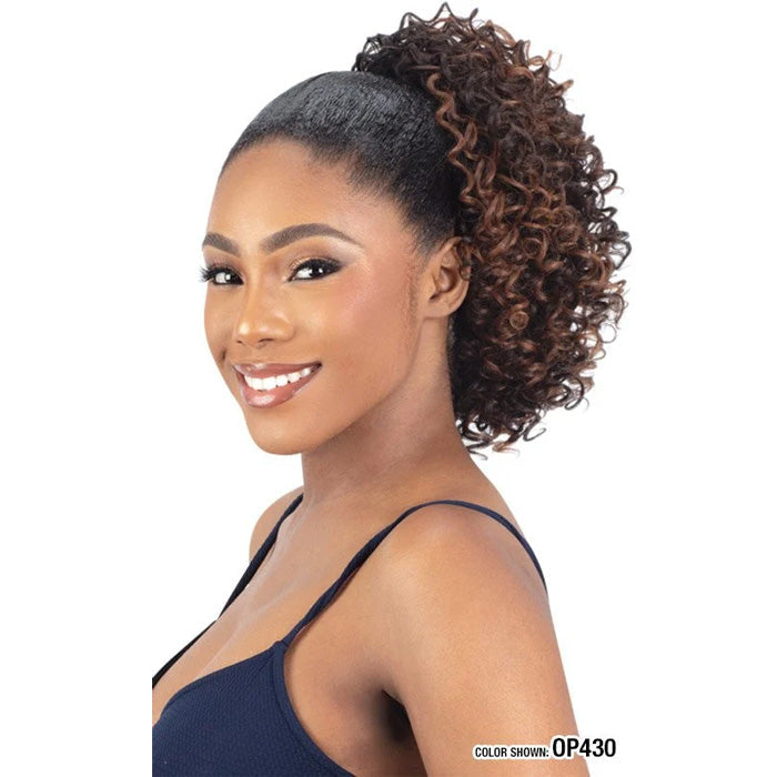 Model Model Miss Divine Human Hair Blend Drawstring Ponytail - LUSH BURMA