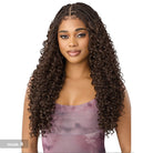 Outre Airtied 100% Fully Hand-Tied Glueless 13X6 HD Lace Front Wig - BOHO PASSION BOX BRAIDS 24"