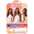 Outre Airtied Human Hair Blend Glueless 100% Fully Hand-Tied 13X6 Lace Front Wig - HHB-BARREL WAVES 22"