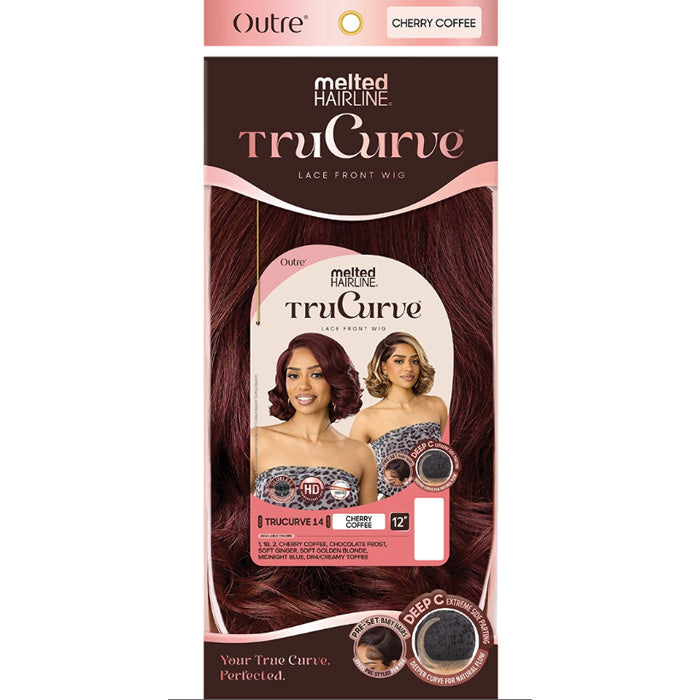 Outre Melted Hairline TruCurve Glueless HD Transparent Lace Front Wig - TRUCURVE 14