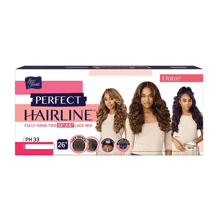Outre Perfect Hairline Glueless HD Transparent 13x6 Lace Frontal Wig - PH 33