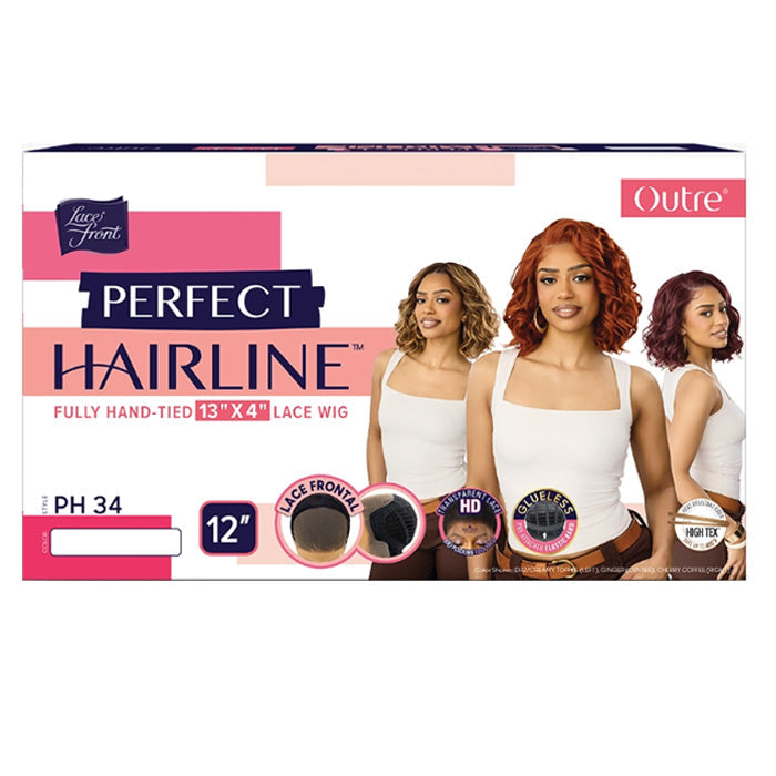 Outre Perfect Hairline Glueless 13X4 HD Transparent Lace Front Wig - PH 34