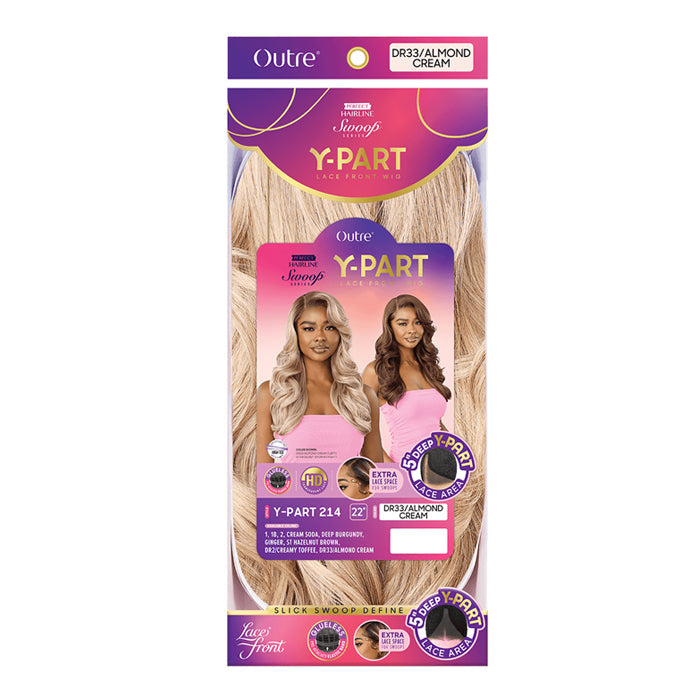 Outre Perfect Hairline Swoop Series Y-PART Glueless 13x4 HD Transparent Lace Front - Y-PART 214