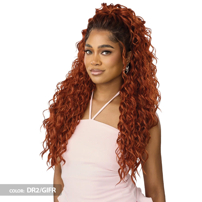Outre True Frontal Perfect Hairline Glueless 13x6 HD Transparent Lace Frontal Wig - PEAK 723