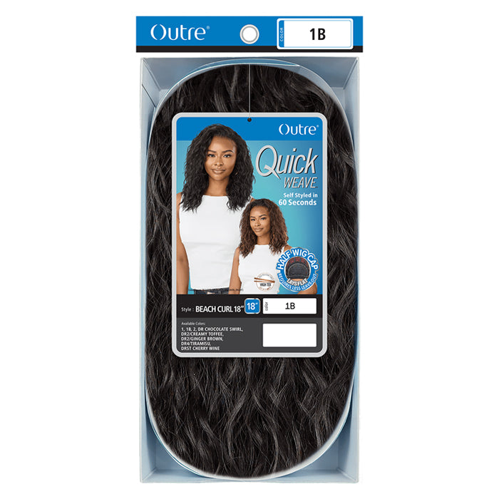 Outre Quick Weave Half Wig - BEACH CURL 18"