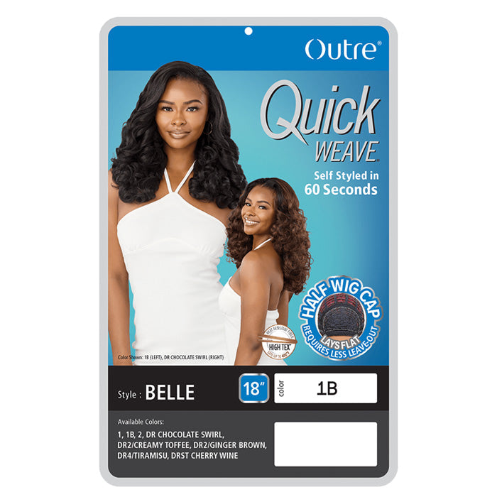 Outre Quick Weave Half Wig - BELLE