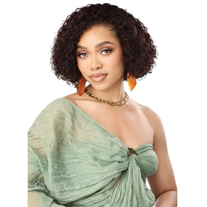Outre EverRoot 100% Unprocessed Human Hair Half Wig - HH-SPANISH WAVES 10"