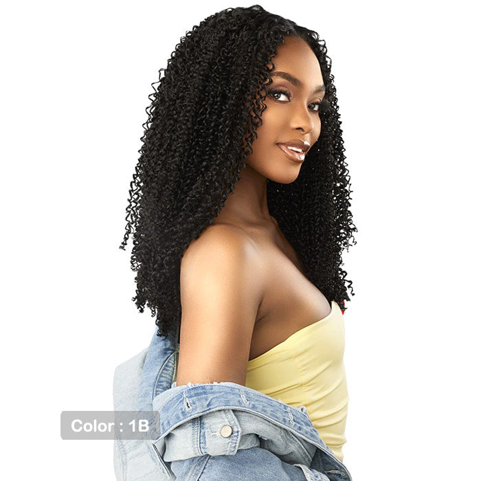 Sensationnel Premium Fiber Curls Kinks & Co Textured Clip-In Weave - GAME CHANGER 14"