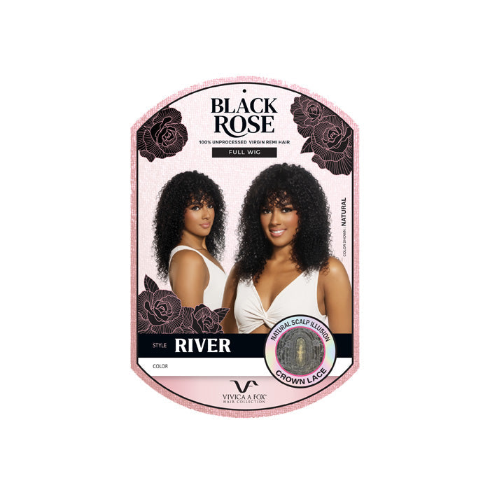 Vivica A Fox Black Rose 100% Unprocessed Virgin Remi Hair Full Wig - RIVER