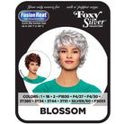 Foxy Silver Collection Fusion Heat Synthetic Wig - BLOSSOM