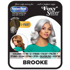 Foxy Silver Collection Fusion Heat Natural J-Part Lace Wig - BROOKE