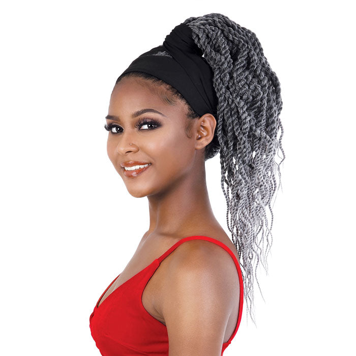 Seduction Synthetic Quick Wrap with Headband Wig - WRAP.SN24W (24