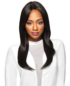 Outre Simply 100% Non Processed 4X4 Swiss Lace Front Wig BRAZILIAN NATURAL STRAIGHT